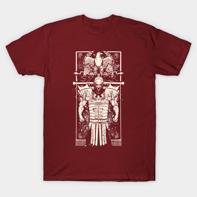 The Career Soldier- Roman legionary, Roman Empire SPQR Eagle T-Shirt by IceTees